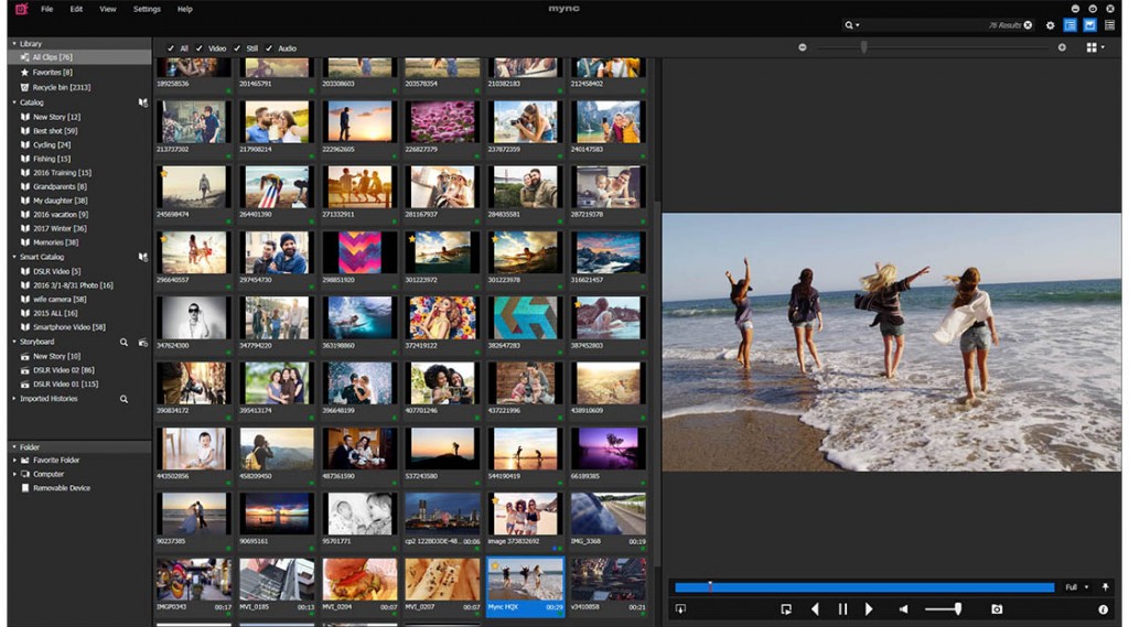 6月30日までBasic版が無料！EDIUSから機能を独立させた快適な動画・写真管理ソフト「Mync」！ 映像職人