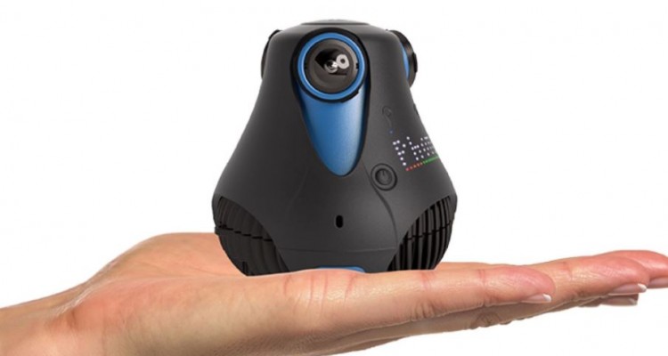 手のひらサイズ・かわいいデザイン！Giropticの防水・耐衝撃の360度カメラ「360cam」！